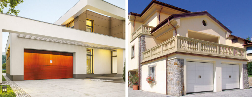 Immagine porte basculanti e sezionale per articolo Elettro Secur sulla scelta della porta per garage